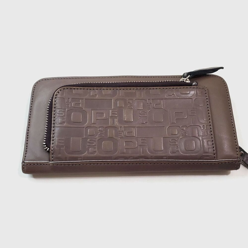 Petrusco Brown Leather Ladies Wallet